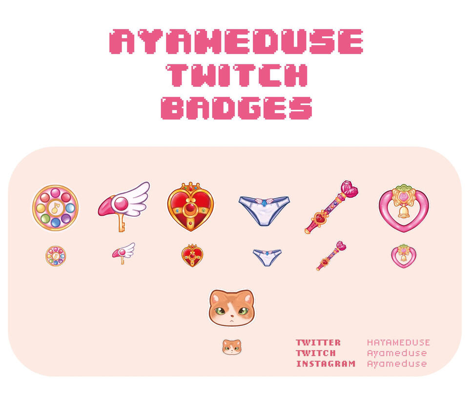 EMOTES, BADGES